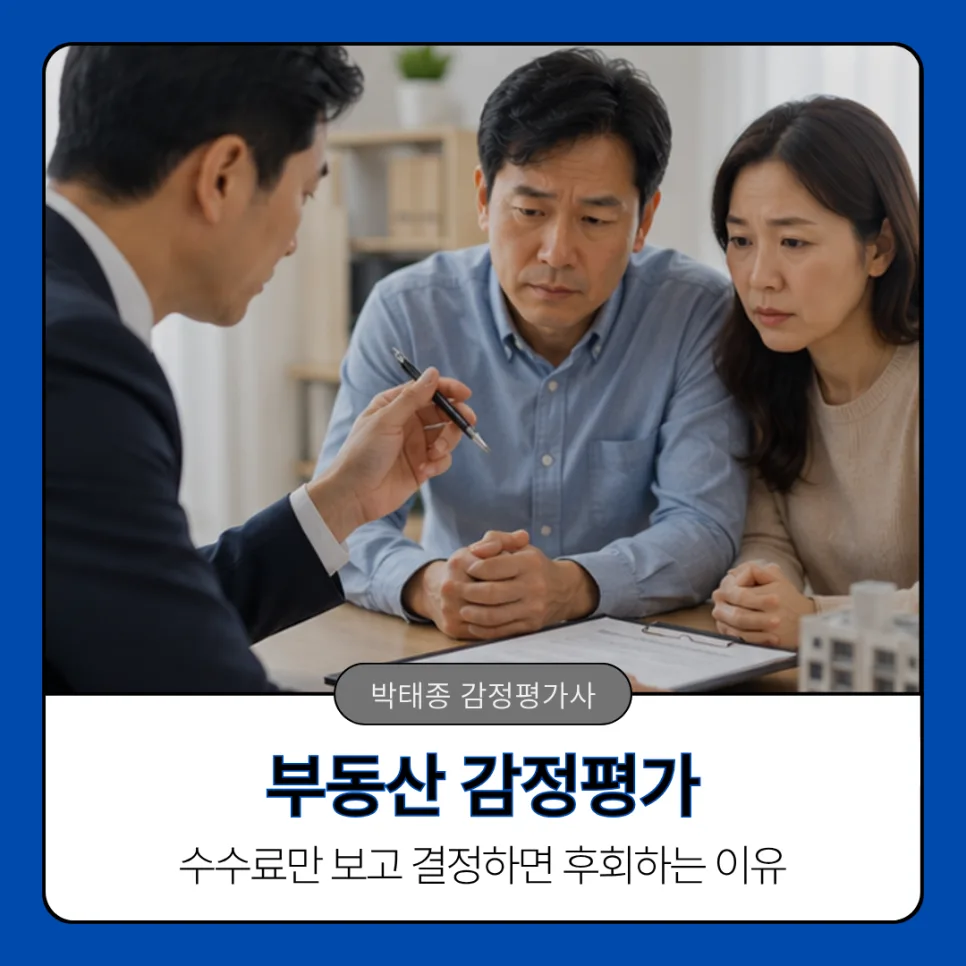 부동산 감정평가, 수천만원 차이 나는 이유 2026년 총정리
