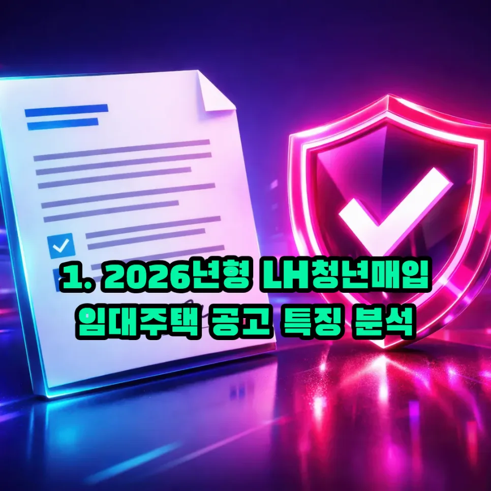 LH 청년매입임대 2026년 입주자격 완벽 분석: 신청부터 당첨까지 3