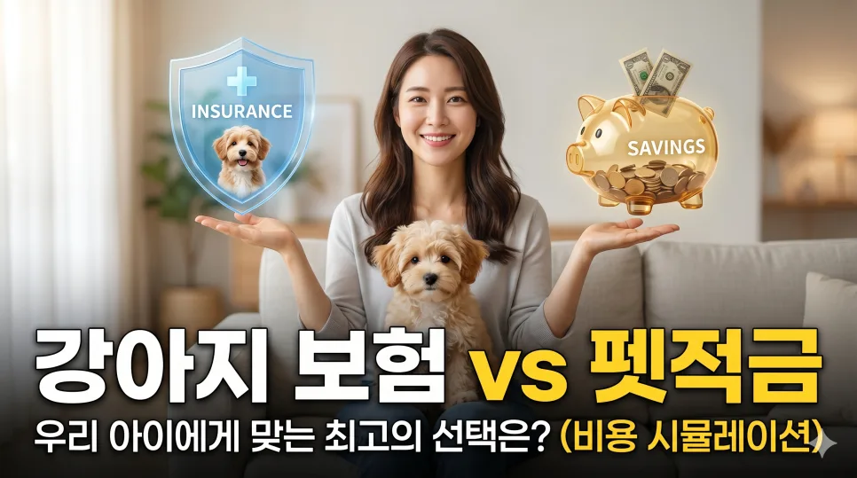 강아지 보험 vs 펫적금 2026: 우리 아이 위한 현명한 선택 가이드 — 반려동물 — petcarelab_happy