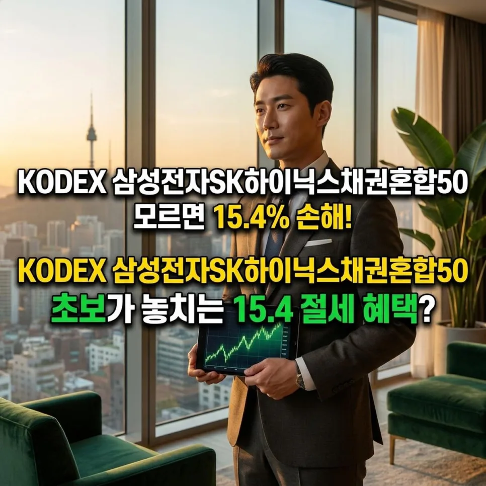 KODEX 반도체 혼합 ETF 2026: 숨은 비용과 절세 꿀팁 총정리