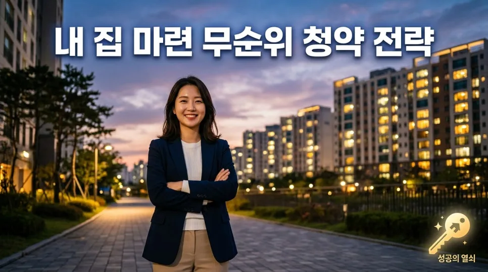 무순위 청약 당첨 비법 2026: 13만 명 몰린 줍줍 공략법