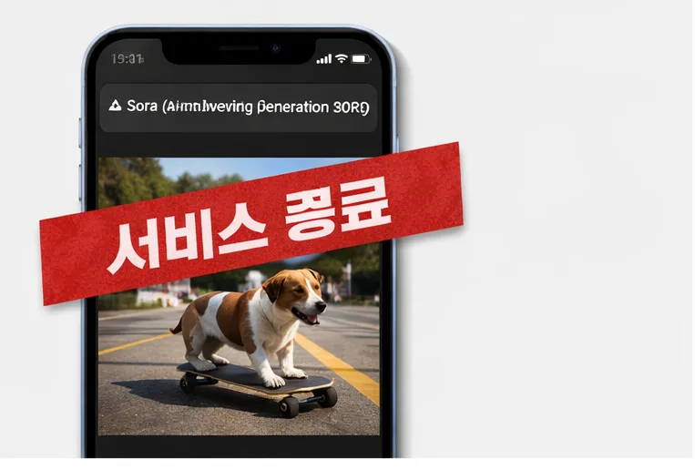 소라(Sora) 서비스 종료 이유 3가지와 AI 영상 시장 전망 2026 2