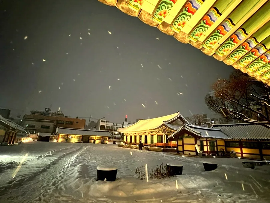 강원감영 야경 명소 2026: 눈 오는 날 원주 가볼 만한 곳 추천 — 한국여행 — storypeechup