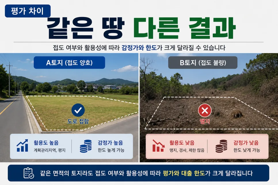 2026 토지담보대출 한도·금리 결정 요인 5가지 2