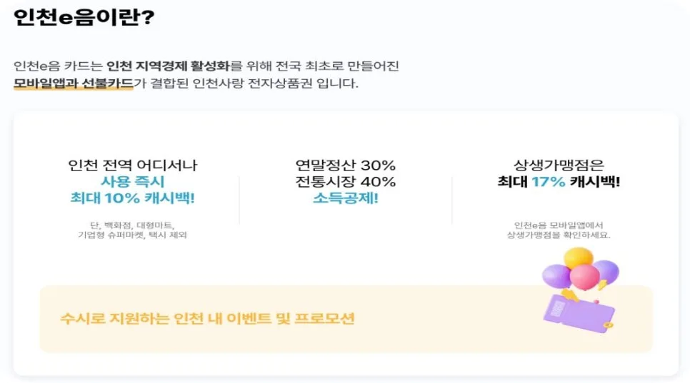인천이음카드 2026년 최대 17% 할인 받는 법 완벽 가이드 2