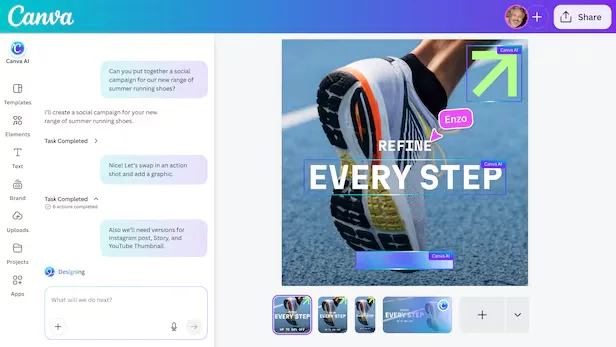 캔바 AI 2.0: 대화로 디자인 완성하는 법 2026 3