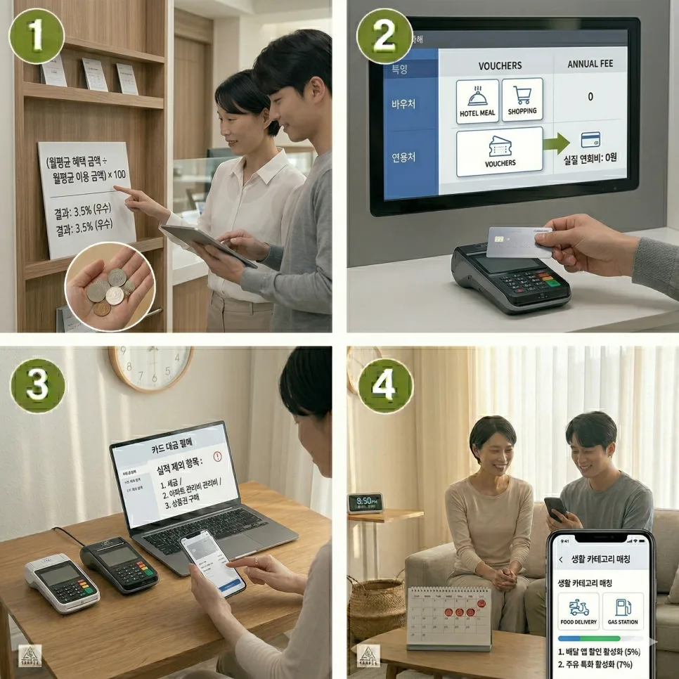 카드 혜택 2026: 피킹률 계산과 실적 관리로 돈 버는 법 2